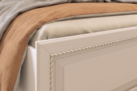 Белла Кровать 1.4 комфорт белый/джелато софт в Саргатском - sargatskoe.katalogmebeli.com | фото 5
