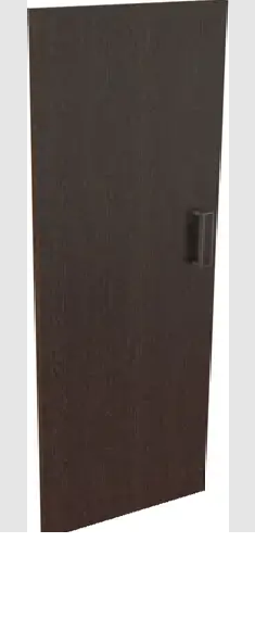 Дверь из ЛДСП к узкому стеллажу К-974. Ф Венге в Саргатском - sargatskoe.katalogmebeli.com | фото