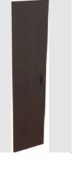Дверь из ЛДСП к узкому стеллажу К-975. Ф Венге в Саргатском - sargatskoe.katalogmebeli.com | фото