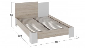 Кровать без ПМ «Сэнди» Тип 1 (без подъемного механизма) в Саргатском - sargatskoe.katalogmebeli.com | фото 4