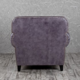 Кресло кожаное Элегант (Фиолетовый) в Саргатском - sargatskoe.katalogmebeli.com | фото 7
