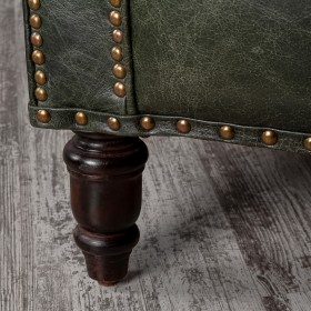 Кресло кожаное Лофт Аристократ (ширина 1070 мм) в Саргатском - sargatskoe.katalogmebeli.com | фото 3