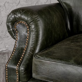 Кресло кожаное Лофт Аристократ (ширина 1070 мм) в Саргатском - sargatskoe.katalogmebeli.com | фото 5