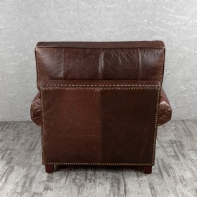 Кресло кожаное Лофт Аристократ (ширина 1100 мм) в Саргатском - sargatskoe.katalogmebeli.com | фото 7