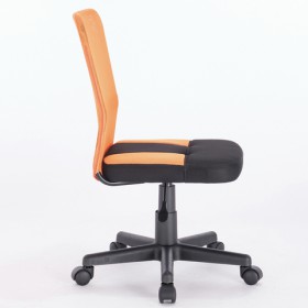 Кресло компактное BRABIX Smart MG-313 (черный, оранжевый) в Саргатском - sargatskoe.katalogmebeli.com | фото 2