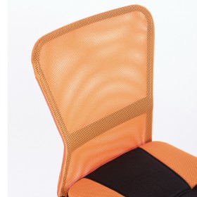 Кресло компактное BRABIX Smart MG-313 (черный, оранжевый) в Саргатском - sargatskoe.katalogmebeli.com | фото 4