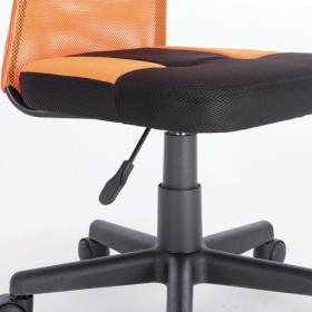 Кресло компактное BRABIX Smart MG-313 (черный, оранжевый) в Саргатском - sargatskoe.katalogmebeli.com | фото 5