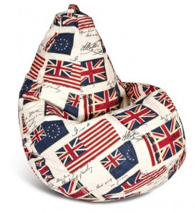 Кресло-мешок Британский Флаг в Саргатском - sargatskoe.katalogmebeli.com | фото