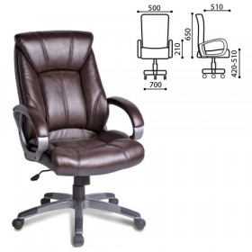 Кресло офисное BRABIX Maestro EX-506 (коричневый) в Саргатском - sargatskoe.katalogmebeli.com | фото
