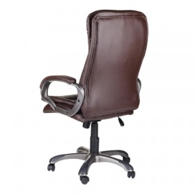 Кресло офисное BRABIX Omega EX-589 (коричневое) в Саргатском - sargatskoe.katalogmebeli.com | фото 3