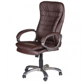 Кресло офисное BRABIX Omega EX-589 (коричневое) в Саргатском - sargatskoe.katalogmebeli.com | фото 4