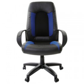 Кресло офисное BRABIX Strike EX-525 (сине-черный) в Саргатском - sargatskoe.katalogmebeli.com | фото 4