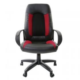 Кресло офисное BRABIX Strike EX-525 (черно-красный) в Саргатском - sargatskoe.katalogmebeli.com | фото 2