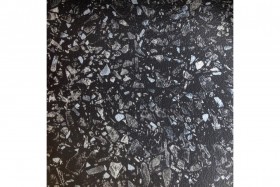 Кромка для столешницы с/к 3000*50мм (№ 21г черное серебро) в Саргатском - sargatskoe.katalogmebeli.com | фото