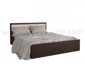Кровать 1,4 Фиеста (Венге/Дуб беленый) в Саргатском - sargatskoe.katalogmebeli.com | фото