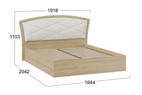Кровать без ПМ «Сэнди» Тип 1 (без подъемного механизма) в Саргатском - sargatskoe.katalogmebeli.com | фото 3