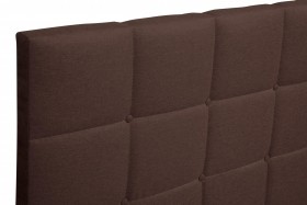 Кровать "Диана" ш. 1400 (Н=1010мм) (жаккард шоколад) в Саргатском - sargatskoe.katalogmebeli.com | фото 5