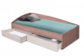 Кровать одинарная "Фея-3" (асимметричная) New в Саргатском - sargatskoe.katalogmebeli.com | фото 3