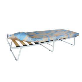 Кровать раскладная на ламелях с мягким матрасом Марфа-1 в Саргатском - sargatskoe.katalogmebeli.com | фото