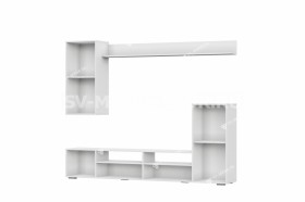 Мебель для гостиной МГС 4 (Белый/Цемент светлый) в Саргатском - sargatskoe.katalogmebeli.com | фото 3