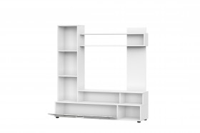 Мебель для гостиной "МГС 9" Белый / Цемент светлый в Саргатском - sargatskoe.katalogmebeli.com | фото 3