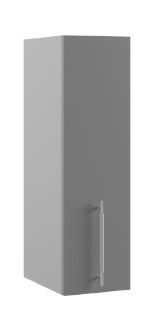 Монца ВП 200 шкаф верхний высокий (Мрамор Арктик/корпус Серый) в Саргатском - sargatskoe.katalogmebeli.com | фото