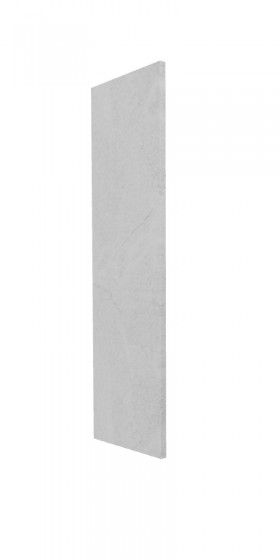 Панель торцевая (для шкафа верхнего высокого) ВП Лофт (Штукатурка белая) в Саргатском - sargatskoe.katalogmebeli.com | фото