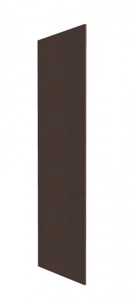 Панель торцевая ПН/ПНЯ М Квадро (для пеналов) Шоколад кожа в Саргатском - sargatskoe.katalogmebeli.com | фото