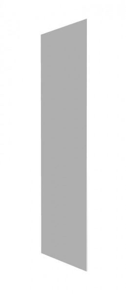Панель торцевая ПН/ПНЯ М Ройс (для пеналов) Белый софт в Саргатском - sargatskoe.katalogmebeli.com | фото