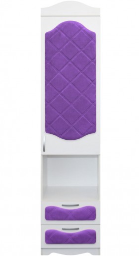Пенал с ящиками серии Иллюзия 32 Фиолетовый в Саргатском - sargatskoe.katalogmebeli.com | фото