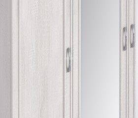Шкаф 4-х дверный СБ-2389 Флоренция (Дуб Сонома Белый) в Саргатском - sargatskoe.katalogmebeli.com | фото 2