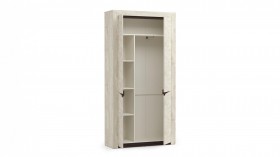 Шкаф для одежды 33.18 Лючия бетон в Саргатском - sargatskoe.katalogmebeli.com | фото 3