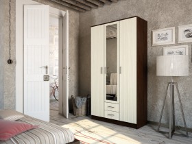 Шкаф-для одежды Трио в Саргатском - sargatskoe.katalogmebeli.com | фото