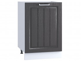 Шкаф нижний 500, ШН 500 (Клен серый/корпус белый) в Саргатском - sargatskoe.katalogmebeli.com | фото