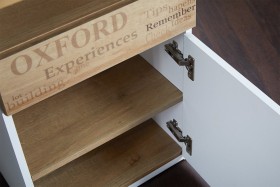 Стол с ящиками «Оксфорд» (Ривьера/Белый с рисунком) в Саргатском - sargatskoe.katalogmebeli.com | фото 10